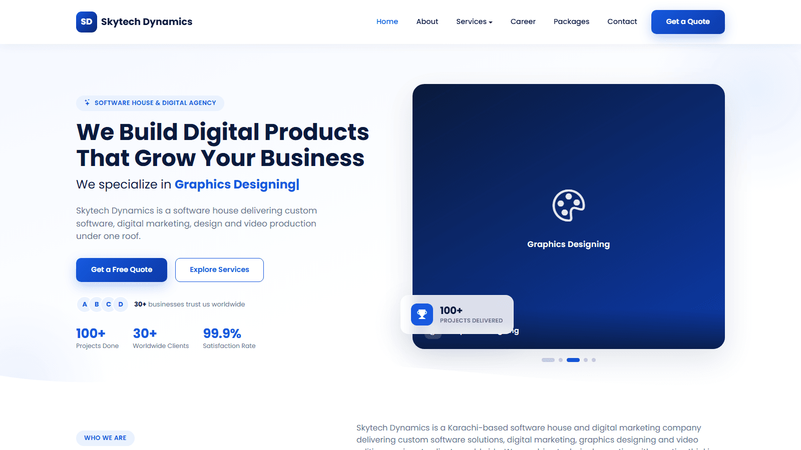 Fluentyx learning dashboard
